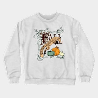 Fall Fox Crewneck Sweatshirt